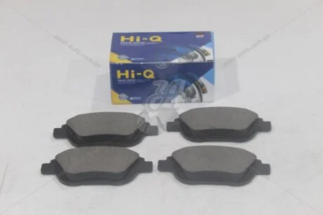 Колодки гальмівні передні Citroen C3 (09-), DS3 (13-), Peugeot 2008 (13-) (SP1880) HI-Q Hi-Q (SANGSIN) 'SP1880