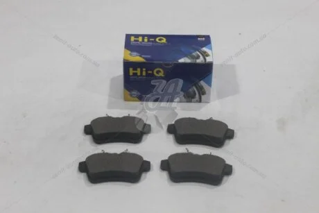 Колодки гальмівні задні Citroen C4 II (B7) (09-), DS4, DS5 (11-), Peugeot 308, 508, 3008, 5008 (SP1881) HI-Q Hi-Q (SANGSIN) 'SP1881