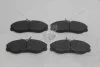 Колодки гальмівні передні Ford Maverick (UDS,UNS) (-98), Nissan Terrano II (R20) (-02) (SP1887) HI-Q Hi-Q (SANGSIN) 'SP1887 (фото 4)