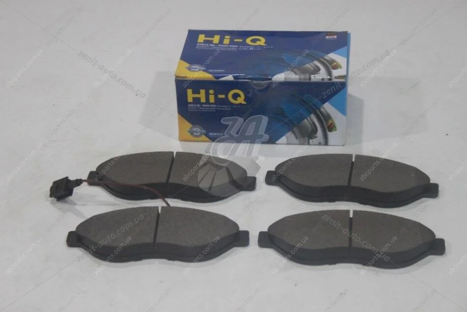 Колодки гальмівні передні Citroen Jumper (06-), Fiat Ducato (250) (06-), Peugeot Boxer (06-) (SP1904) HI-Q Hi-Q (SANGSIN) 'SP1904 (фото 1)