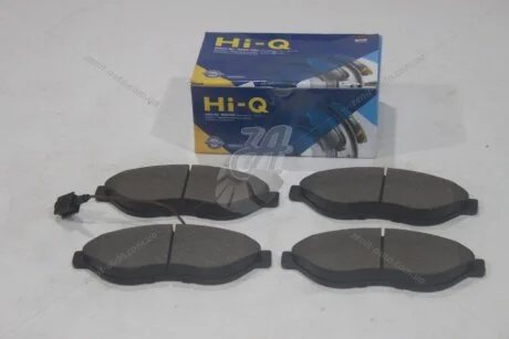 Колодки гальмівні передні Citroen Jumper (06-), Fiat Ducato (250) (06-), Peugeot Boxer (06-) (SP1904) HI-Q Hi-Q (SANGSIN) 'SP1904