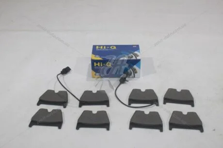 Колодки гальмівні передні Audi A4 (05-), A5 (11-), A6 (02-) (SP1933) HI-Q Hi-Q (SANGSIN) 'SP1933