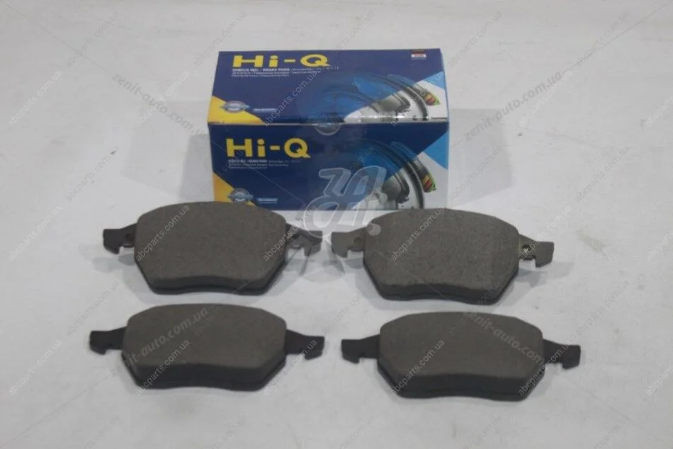 Колодки гальмівні передні Audi A3 (8L1) (-03), Skoda Octavia (-10), VW GOLF III, IV (SP2097A) HI-Q Hi-Q (SANGSIN) 'SP2097A (фото 1)