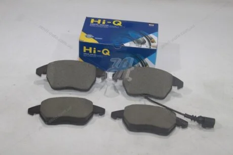 Колодки гальмівні передні Skoda Yetti (09-), Audi A3 (06-), Golf (10-) (SP2098) HI-Q Hi-Q (SANGSIN) 'SP2098