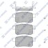 Колодки гальмівні задні (дискові) Honda Accord (08-), Acura TSX (09-) HI-Q Hi-Q (SANGSIN) 'SP2103 (фото 1)
