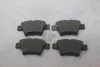 Колодки гальмівні задні (дискові) Citroen C4 (04-), Peugeot 307 (03-) (SP2153) HI-Q Hi-Q (SANGSIN) 'SP2153 (фото 4)