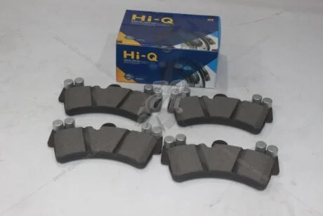 Колодки гальмівні передні Audi Q7 (4L) (06-), VW Touareg (7LA,7L6,7L7) (07-), Porsche Cayenne (955) (09-) (SP2197) HI-Q Hi-Q (SANGSIN) 'SP2197