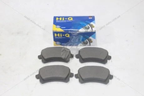 Колодки гальмівні задні VW Passat (09-), Audi A6 (10-), Tiguan (12-) (SP2263) HI-Q Hi-Q (SANGSIN) 'SP2263