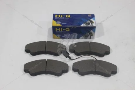 Колодки гальмівні передні Citroen Jumper (02-), Fiat Ducato (02-), Peugeot Boxer (02-) (SP4033) HI-Q Hi-Q (SANGSIN) 'SP4033