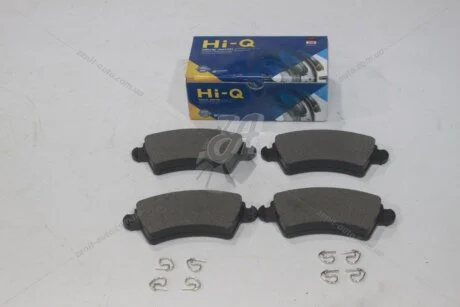 Колодки гальмівні передні Peugeot 206 (05-) (SP4035) HI-Q Hi-Q (SANGSIN) 'SP4035