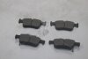 Колодки гальмівні задні Honda Civic (16-) HI-Q Hi-Q (SANGSIN) 'SP4127 (фото 4)