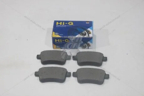 Колодки гальмівні задні Renault Kangoo (08-), MB Citan (415) (13-) (SP4158) HI-Q Hi-Q (SANGSIN) 'SP4158