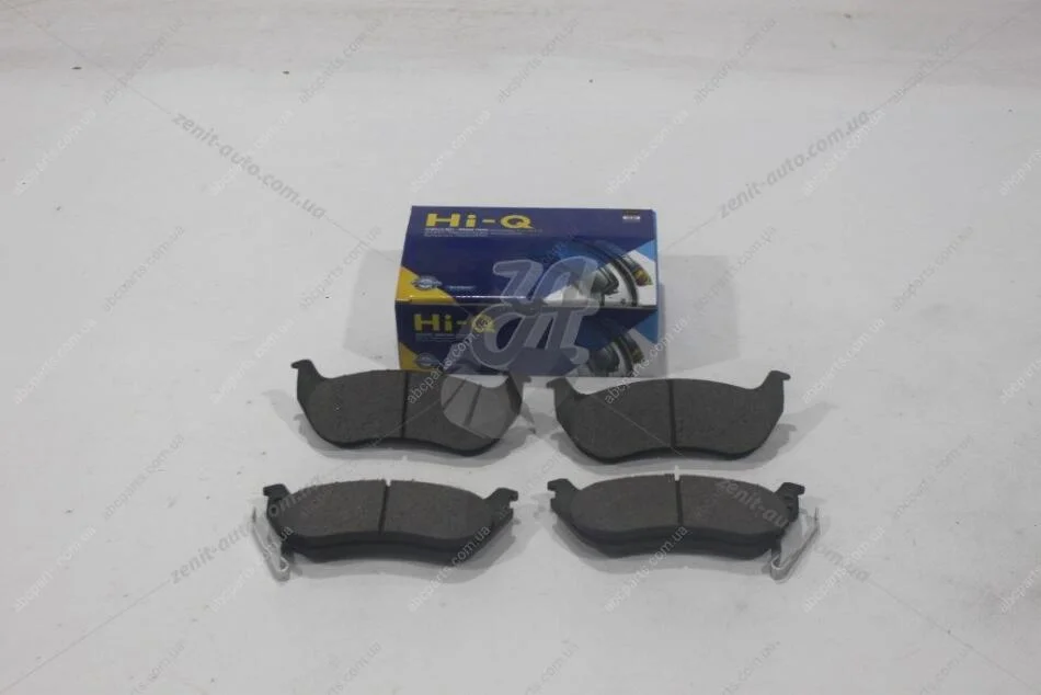 Колодки гальмівні задні Jeep Wrangler (05-), Cherokee (-08), Rubicon (TJ) (-07) (SP4167) HI-Q Hi-Q (SANGSIN) 'SP4167 (фото 1)