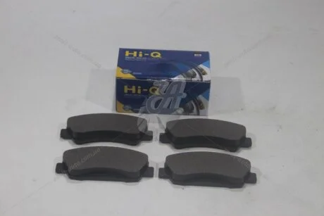 Колодки гальмівні передні Citroen C4 Cactus (14-), C-Elysee (12-) (SP4208) HI-Q Hi-Q (SANGSIN) 'SP4208