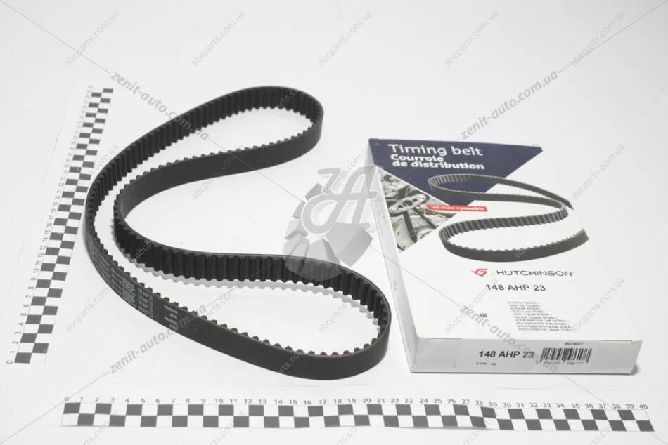 Ремінь ГРМ z=148 VW Jetta, Passat 2.0FSI (04-) Hutchinson HUTCHINSON 148AHP23 (фото 1)