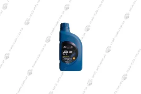 Олива КПП 85W-90 LSD OIL 1 л GL-4 мінер. Mobis Hyundai/Kia/Mobis 02100-00100