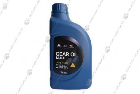 Масло КПП 80W-90 GEAR OIL MULTI 1 л GL-5 минер. Mobis Hyundai/Kia/Mobis 02200-00110