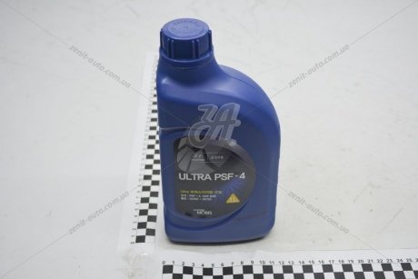 Масло ГУР ULTRA PSF-4 1 л SAE 80W зеленая синт. Mobis Hyundai/Kia/Mobis 03100-00130