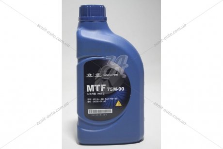 Масло КПП 75W-90 MTF 1 л GL-4 синт Mobis Hyundai/Kia/Mobis 04300-5L1A0