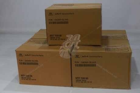 _Акція_60шт/5ящиков_Масло КПП 75W-90 MTF 1л GL-4 синт (04300-5L1A0) Mobis Hyundai/Kia/Mobis '043005L1A0PCS60