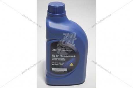 Масло АКПП ATF SP-IV 1 л SAE 75W синт Mobis Hyundai/Kia/Mobis 04500-00115