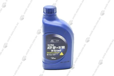 Олива АКПП ATF SP-IV-RR (8 SPEED) 1 л SAE 75W синт. Mobis Hyundai/Kia/Mobis 04500-00117