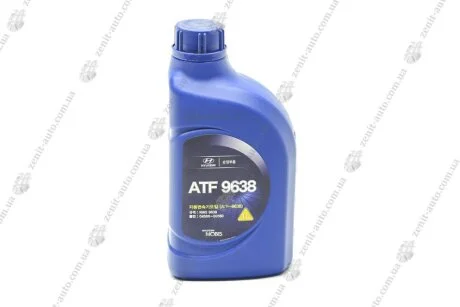 Олива АКПП ATF 9638 1 л NWS 9638 нп/с для 6-ступінчастою Aisin B-600 (AISIN TB-61SN Toyota A761) Mobis Hyundai/Kia/Mobis 04500-00180