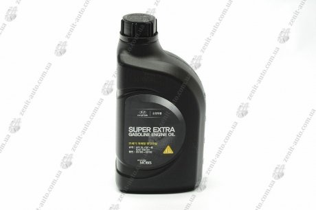 Масло ДВС 5W-30 1 л Super Extra Gasoline SL/GF-3 п/с Mobis Hyundai/Kia/Mobis 05100-00110