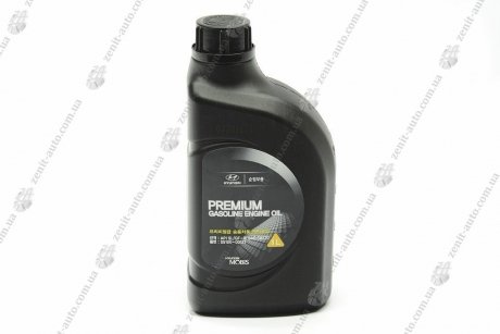 Масло ДВС 5W-20 1 л Premium Gasoline SL/GF-3 п/с Mobis Hyundai/Kia/Mobis 05100-00121