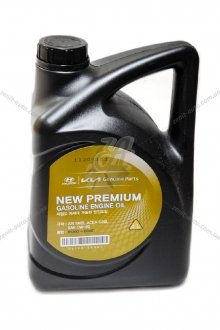 Масло ДВС 0W-20 4 л New Premium SN/C2 синт. Mobis Hyundai/Kia/Mobis 05100-00461