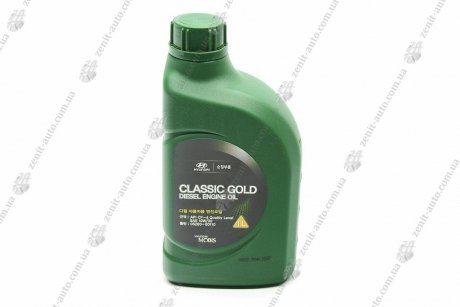 Масло ДВС 10W-30 1 л Classic Gold Diesel п/с CF-4 Mobis Hyundai/Kia/Mobis 05200-00110