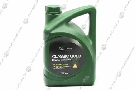 Масло ДВС 10W-30 4 л Classic Gold Diesel п/с CF-4 Mobis Hyundai/Kia/Mobis 05200-00410