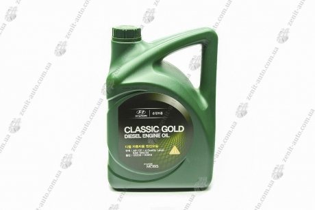 Масло ДВС 10W-30 6 л Classic Gold Diesel п/с CF-4 Mobis Hyundai/Kia/Mobis 05200-00610