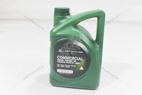 Олива ДВС 10W-40 4 л Commercial Diesel CI-4 нп/с (05200-484A0) Mobis Hyundai/Kia/Mobis 05200484a0