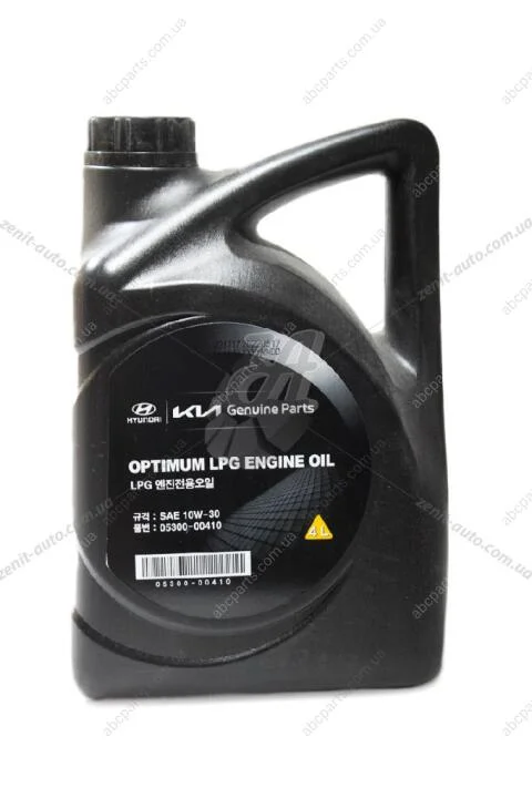 Олива ДВС 10W-30 4 л Optimum LPG (для газових) синт. Mobis Hyundai/Kia/Mobis 05300-00410 (фото 1)