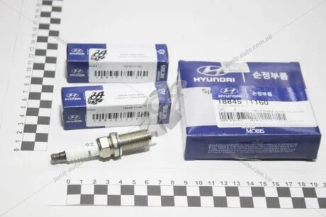 Свічка запалювання IRIDIUM 2400 CC - THETA 2 DOHC - MPI Mobis Hyundai/Kia/Mobis 18845-11160