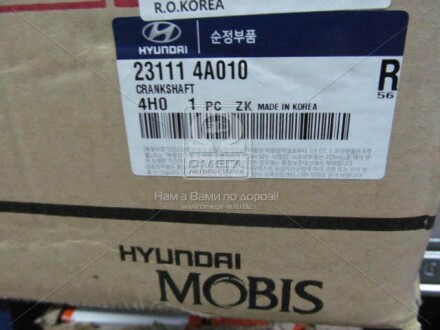 Вал колінчастий (23111-4A010) Mobis Hyundai/Kia/Mobis '231114A010