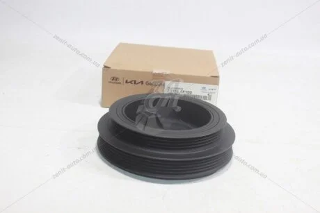 Шкив вала колінчастого Terracan 2.9D (01-) (231244X100) Mobis Hyundai/Kia/Mobis '231244X100