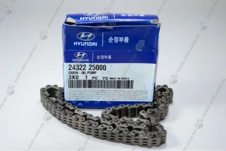 Ланцюг маслонасоса Mobis Hyundai/Kia/Mobis 24322-25000