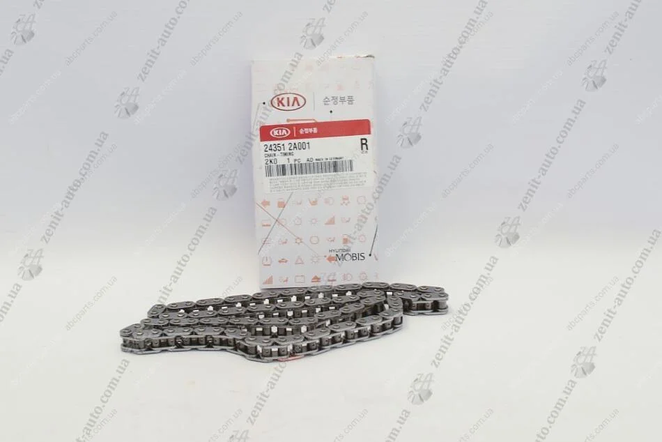 Цепь маслонасоса Accent (06-) 1.5d Mobis Hyundai/Kia/Mobis 24361-2A001 (фото 1)