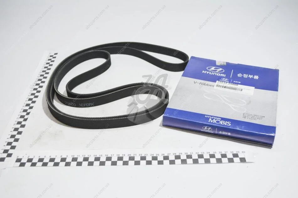 Ремень поликлиновый 6PK2584 Mobis Hyundai/Kia/Mobis 25212-25000 (фото 1)
