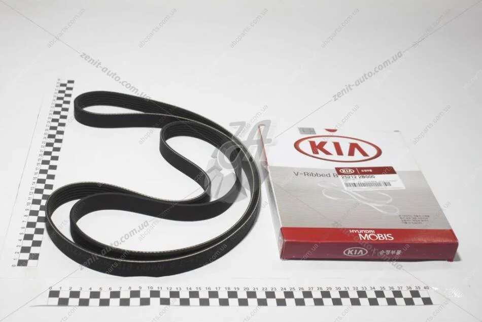 Ремень поликлиновый 6PK2137 Mobis Hyundai/Kia/Mobis 25212-2B000 (фото 1)