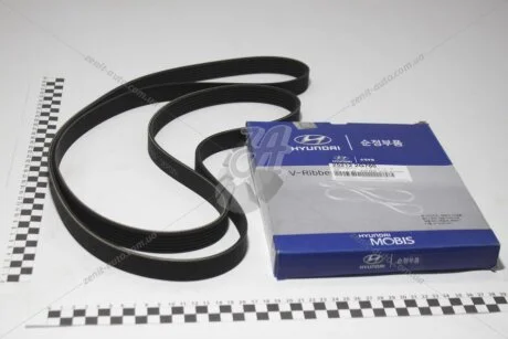 Ремінь полікліновий 6PK2124 Mobis Hyundai/Kia/Mobis 25212-2G760