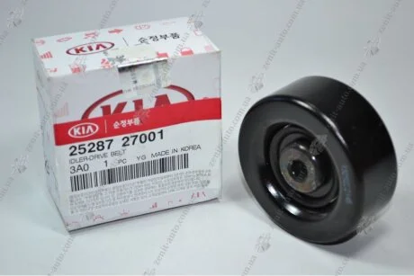 Ролик ременя генератора Tucson (04-, 06-) 2.0d / Santa fe (06-) 2.2d Mobis Hyundai/Kia/Mobis 25287-27001