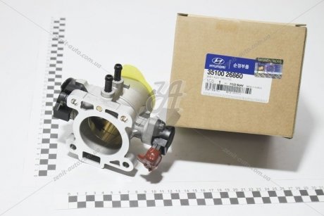 Заслонка дроссельная в сборе Hyundai/Kia/Mobis 35100-26860
