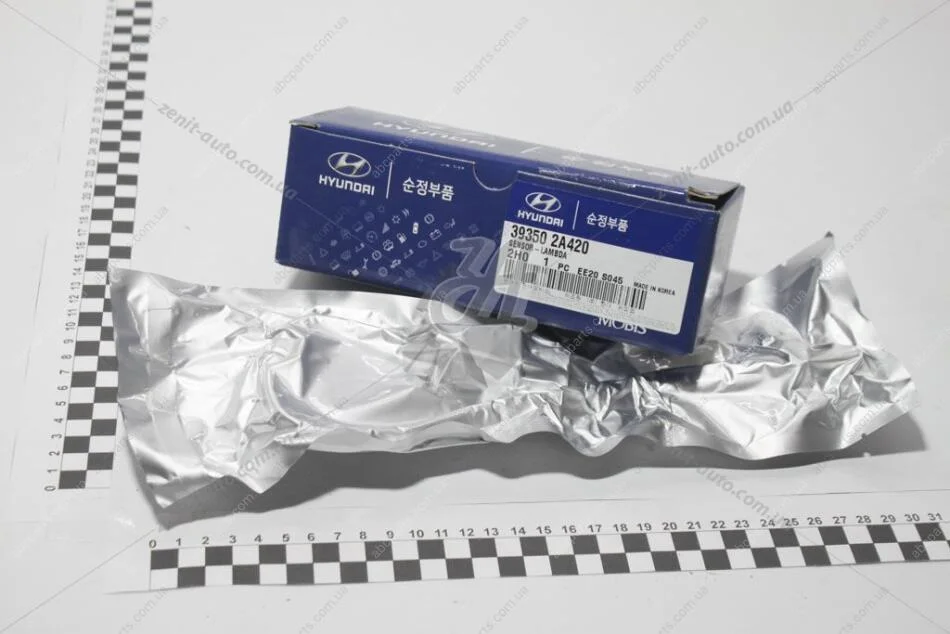 Датчик кисню (лямбда-зонд) Accent (06-) 1.5d, Tucson (04-10) 2.0d (39350-2A420) Mobis Hyundai/Kia/Mobis '39350-2A420 (фото 1)