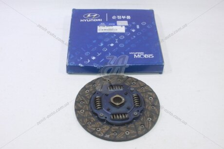 Диск зчеплення Solaris (15-), i20 (14-) 1400CC - KAPPA, DOHC - MPI Mobis Hyundai/Kia/Mobis '4110026270