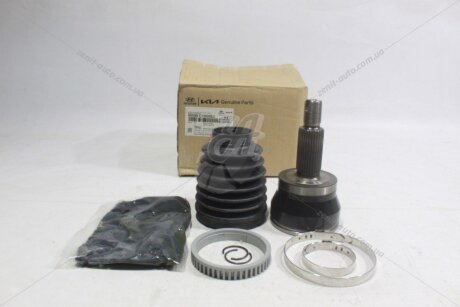 ШРКШ зовнішній правий (к-кт: кільце ABS, пильовик, смазка, хомути, стопорні кільця) Sonata 2.4GDI AT (14-) Mobis Hyundai/Kia/Mobis '49580C1050SJ