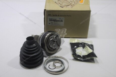 ШРКШ зовнішній лівий (комплект: кільце ABS, пильовик, смазка, хомути, стопорні кільця) Mobis Hyundai/Kia/Mobis '49580D4300