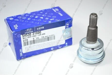 Опора кульова без пильовика (пильовик 54517-22000) Mobis Hyundai/Kia/Mobis 54530-31600